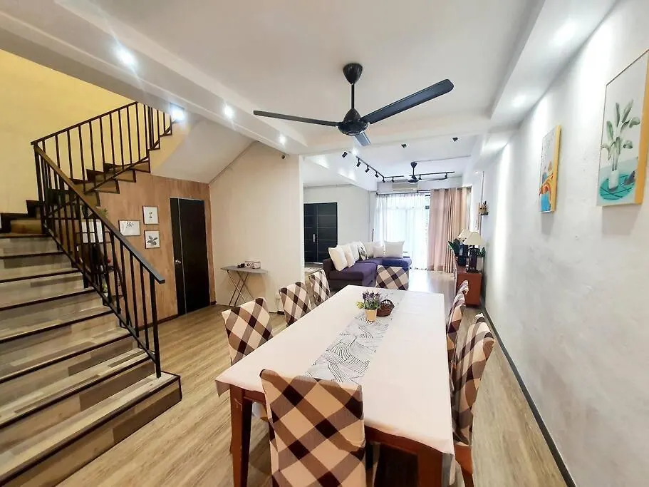 Cozy House 4 Room10Pax@Alma Bukit Mertajam 0*,